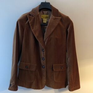 JD Joe’s Brown Velvet Blazer
